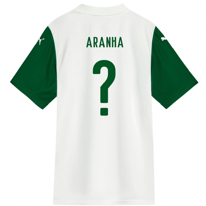 Danxen Criança Camisola Aranha #0 Branco Verde Alternativa 2025/26 Camisa