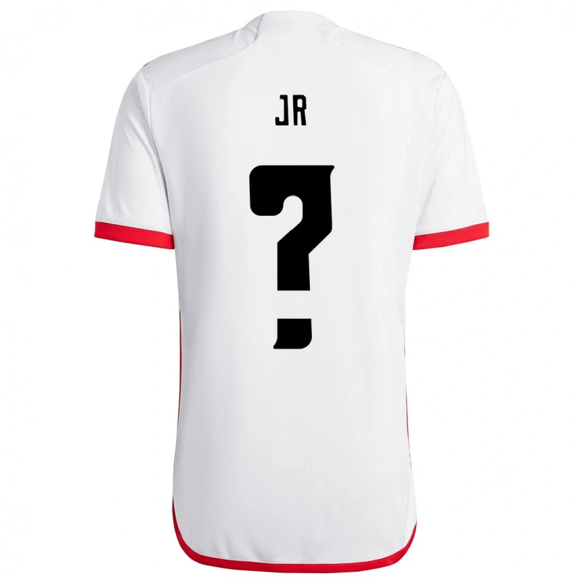 Danxen Criança Camisola Wanderson Jr #0 Branco Vermelho Alternativa 2025/26 Camisa