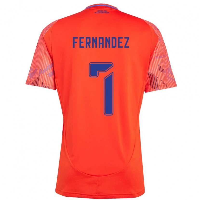 Danxen Criança Camisola Rebeca Fernández #7 Laranja Vermelho Alternativa 2025/26 Camisa