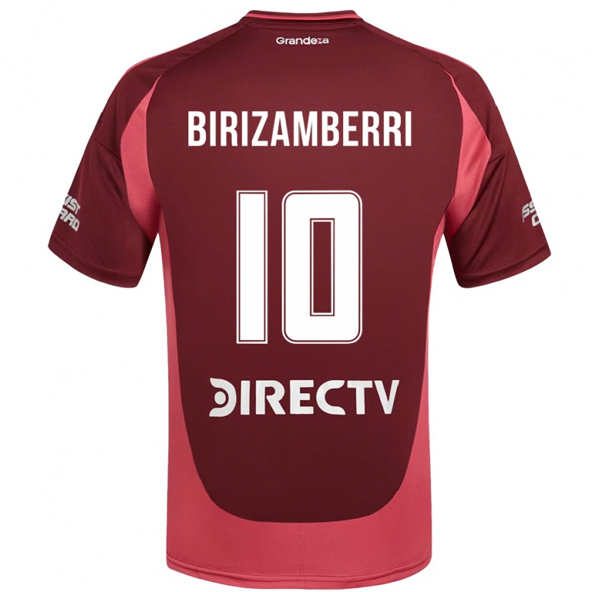 Danxen Criança Camisola María Carolina Birizamberri Rivero #10 Bordô Magenta Alternativa 2025/26 Camisa