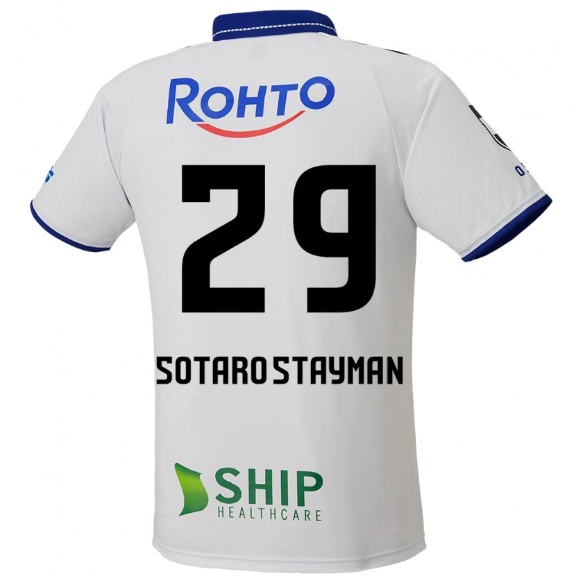 Danxen Criança Camisola Joshua Sotaro Stayman #29 Branco Azul Preto Alternativa 2025/26 Camisa