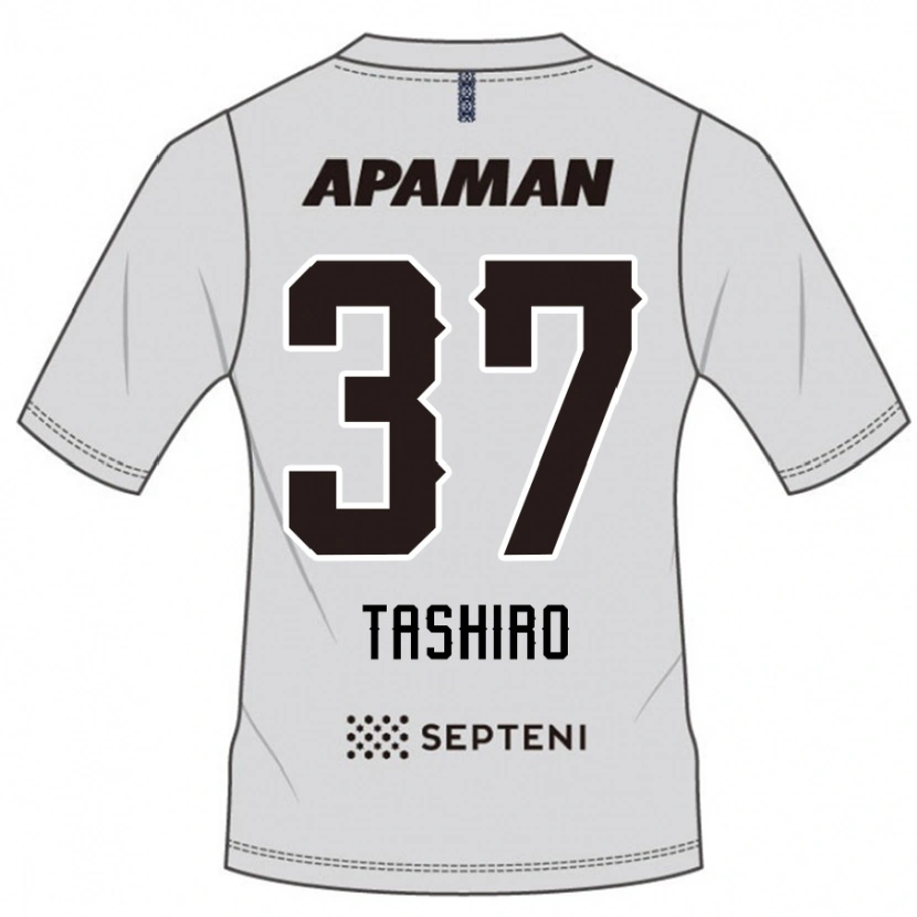 Danxen Criança Camisola Masaya Tashiro #37 Cinza Claro Alternativa 2025/26 Camisa