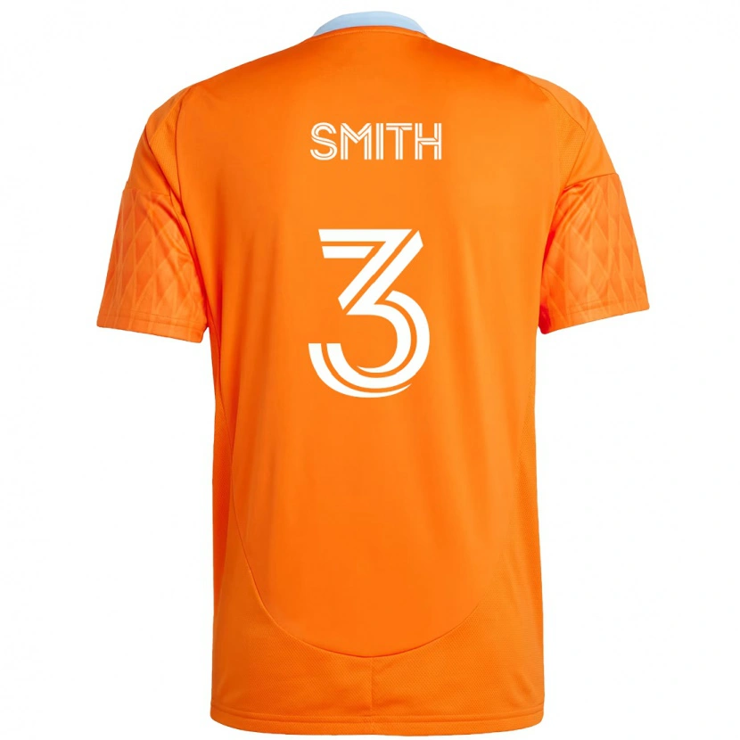 Danxen Homem Camisola Brad Smith #3 Laranja Branco Principal 2025/26 Camisa