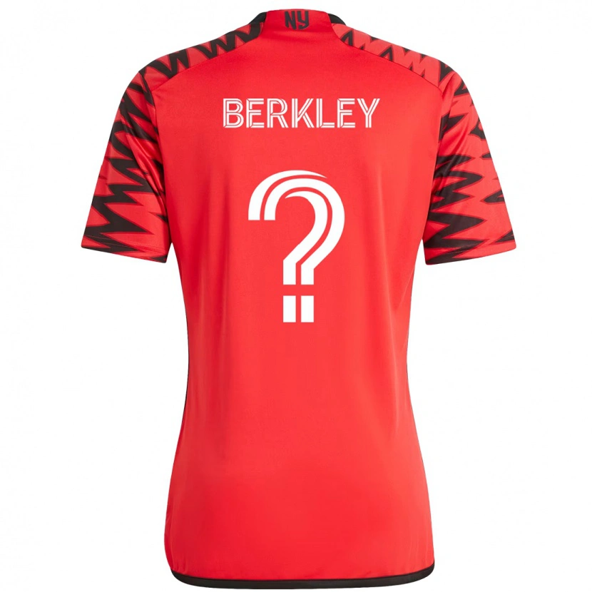 Danxen Homem Camisola Copeland Berkley #0 Vermelho Preto Principal 2025/26 Camisa