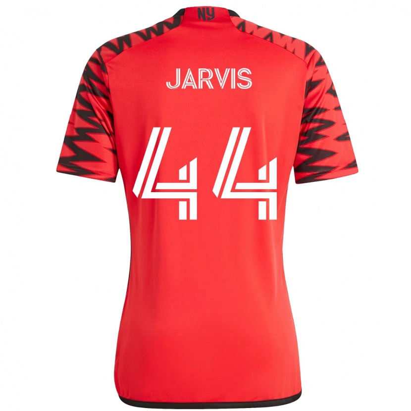 Danxen Homem Camisola Aiden Jarvis #44 Vermelho Preto Principal 2025/26 Camisa