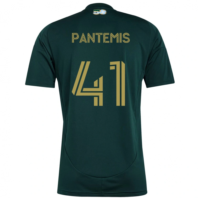 Danxen Homem Camisola James Pantemis #41 Preto Castanho Principal 2025/26 Camisa