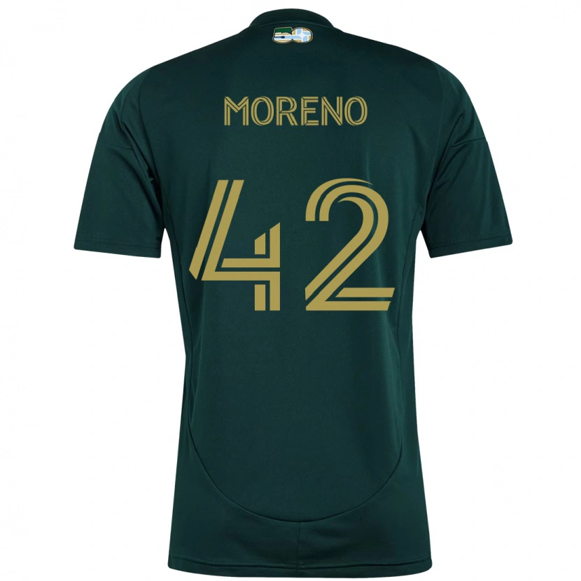 Danxen Homem Camisola Alexis Moreno #42 Preto Castanho Principal 2025/26 Camisa