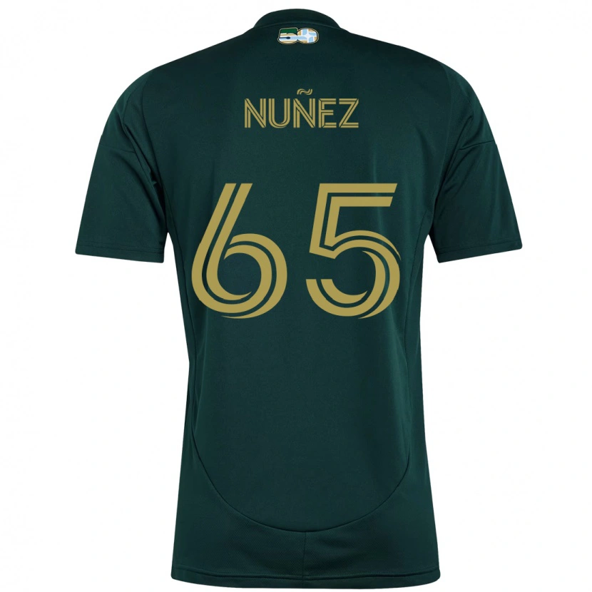 Danxen Homem Camisola Daniel Núñez #65 Preto Castanho Principal 2025/26 Camisa