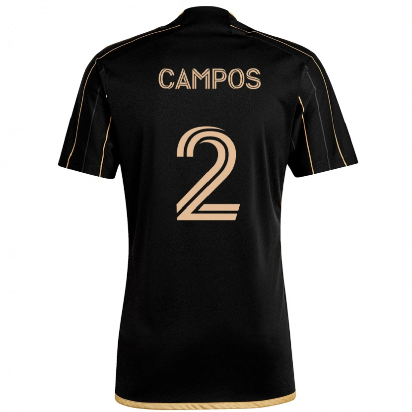 Danxen Homem Camisola Omar Campos #2 Preto Castanho Principal 2025/26 Camisa