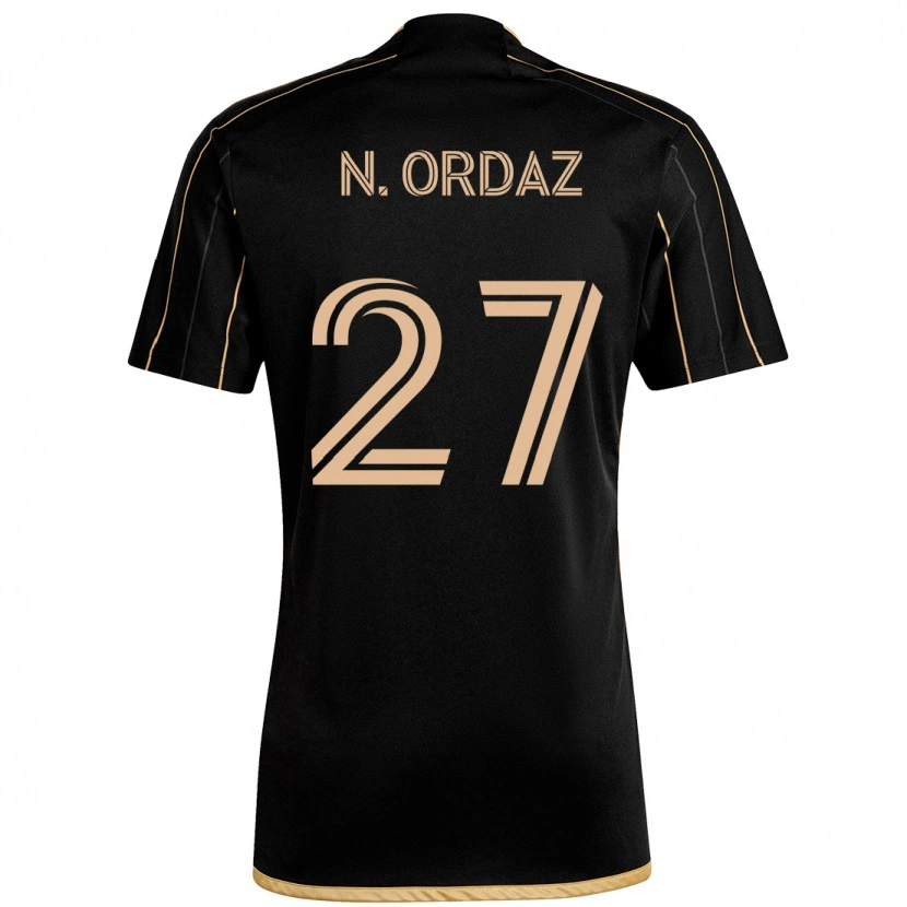 Danxen Homem Camisola Nathan Ordaz #27 Preto Castanho Principal 2025/26 Camisa