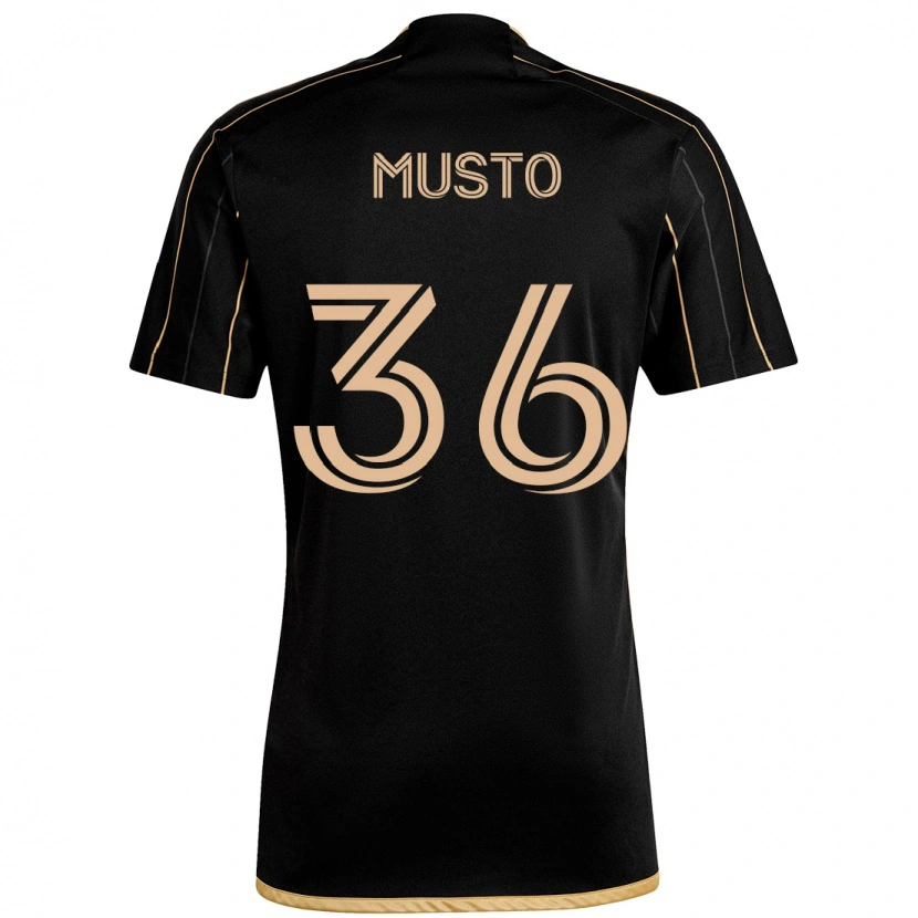 Danxen Homem Camisola Tommy Musto #36 Preto Castanho Principal 2025/26 Camisa