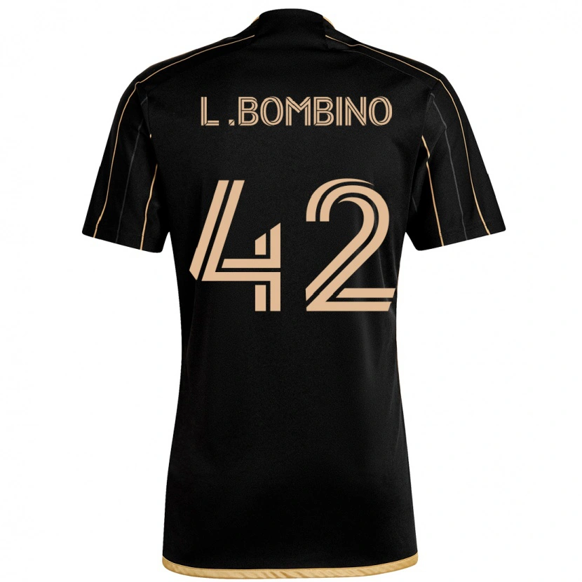 Danxen Homem Camisola Luca Bombino #42 Preto Castanho Principal 2025/26 Camisa