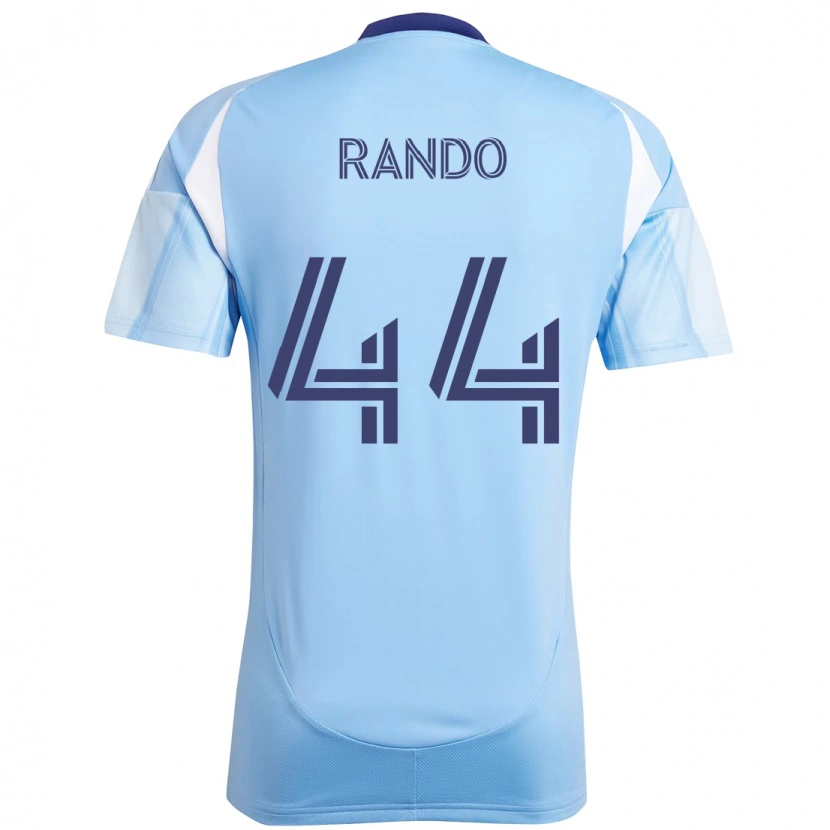Danxen Homem Camisola Alex Rando #44 Azul Claro Principal 2025/26 Camisa
