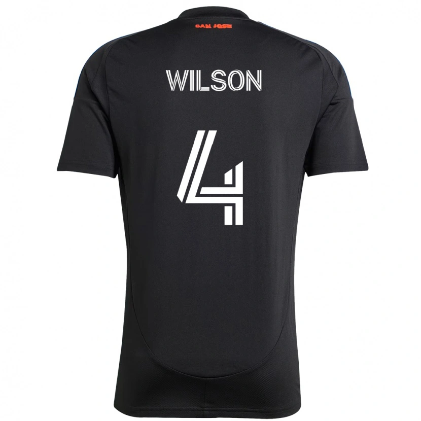 Danxen Homem Camisola Bruno Wilson #4 Preto Azul Escuro Principal 2025/26 Camisa