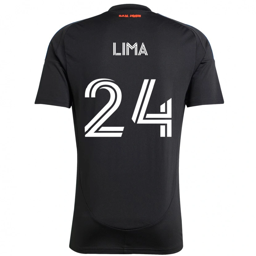 Danxen Homem Camisola Nick Lima #24 Preto Azul Escuro Principal 2025/26 Camisa