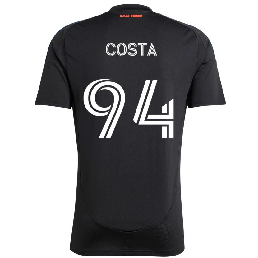 Danxen Homem Camisola Vítor Costa #94 Preto Azul Escuro Principal 2025/26 Camisa