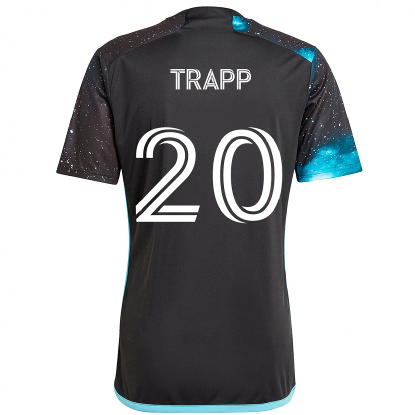 Danxen Homem Camisola Wil Trapp #20 Preto Azul Principal 2025/26 Camisa