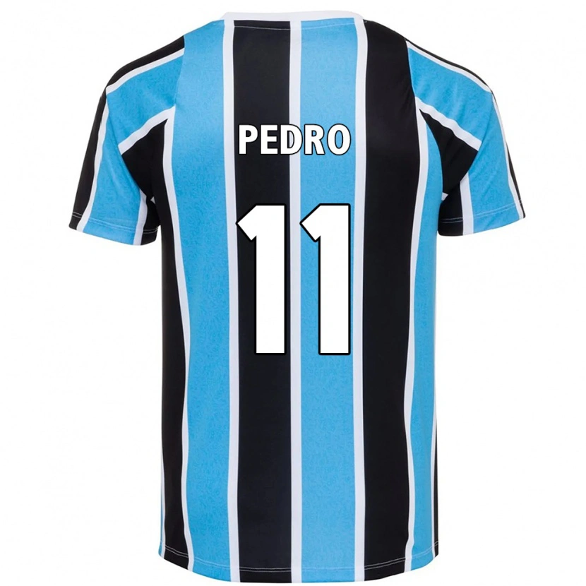 Danxen Homem Camisola João Pedro #11 Azul Preto Branco Principal 2025/26 Camisa
