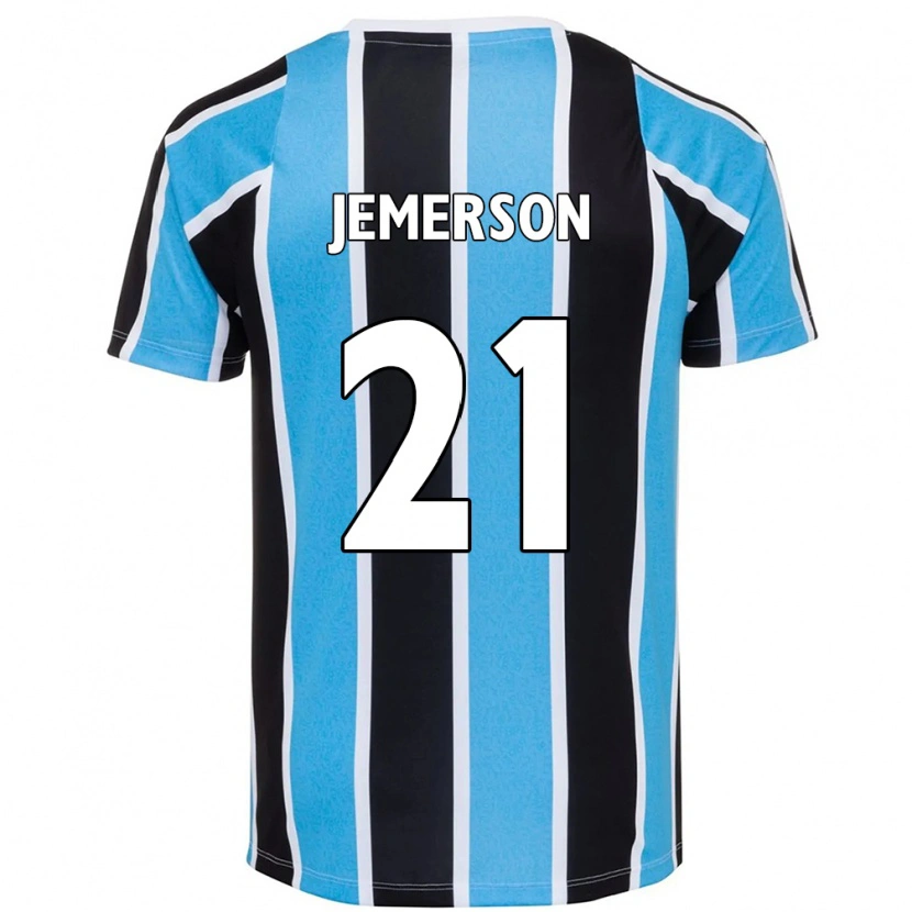 Danxen Homem Camisola Jemerson #21 Azul Preto Branco Principal 2025/26 Camisa