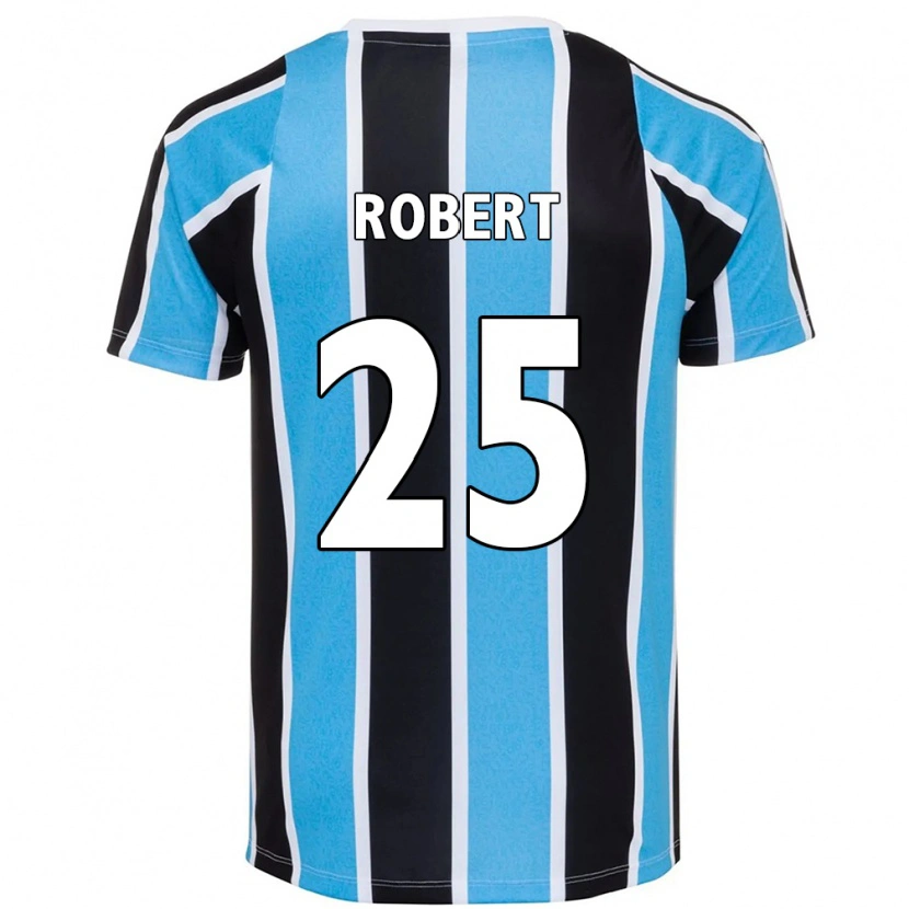 Danxen Homem Camisola Jhonata Robert #25 Azul Preto Branco Principal 2025/26 Camisa
