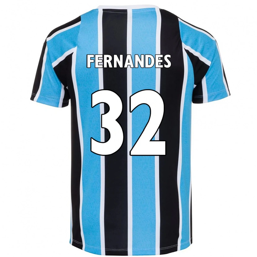 Danxen Homem Camisola Nathan Fernandes #32 Azul Preto Branco Principal 2025/26 Camisa
