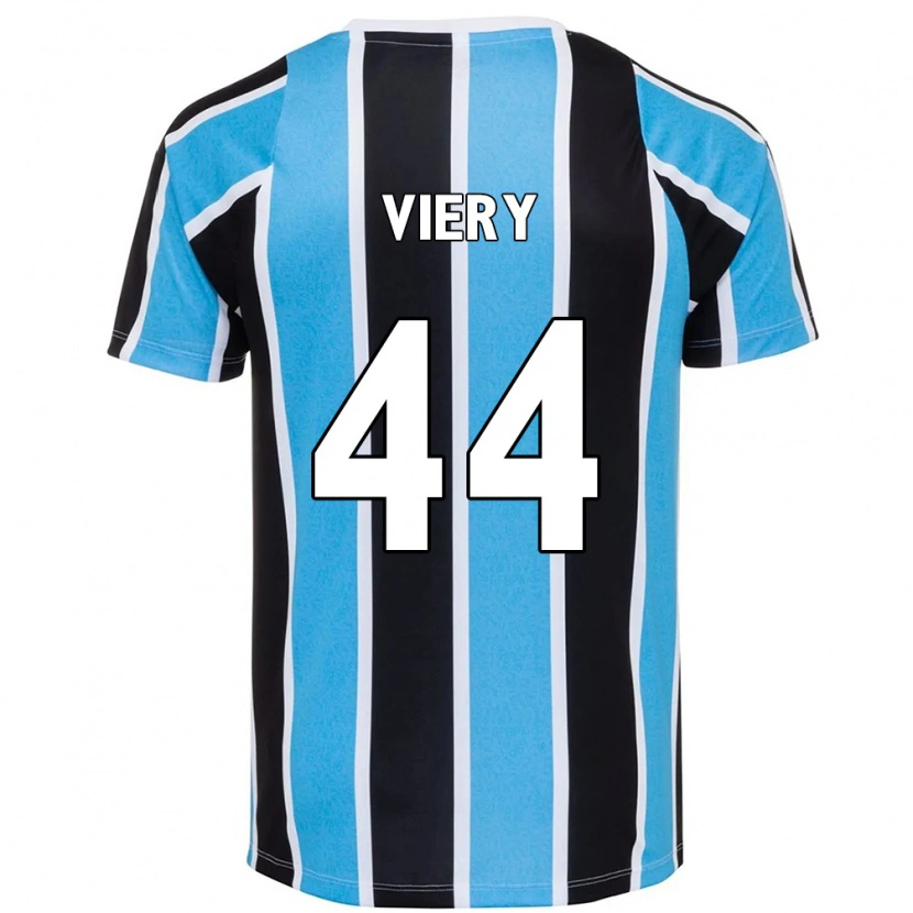 Danxen Homem Camisola Viery #44 Azul Preto Branco Principal 2025/26 Camisa