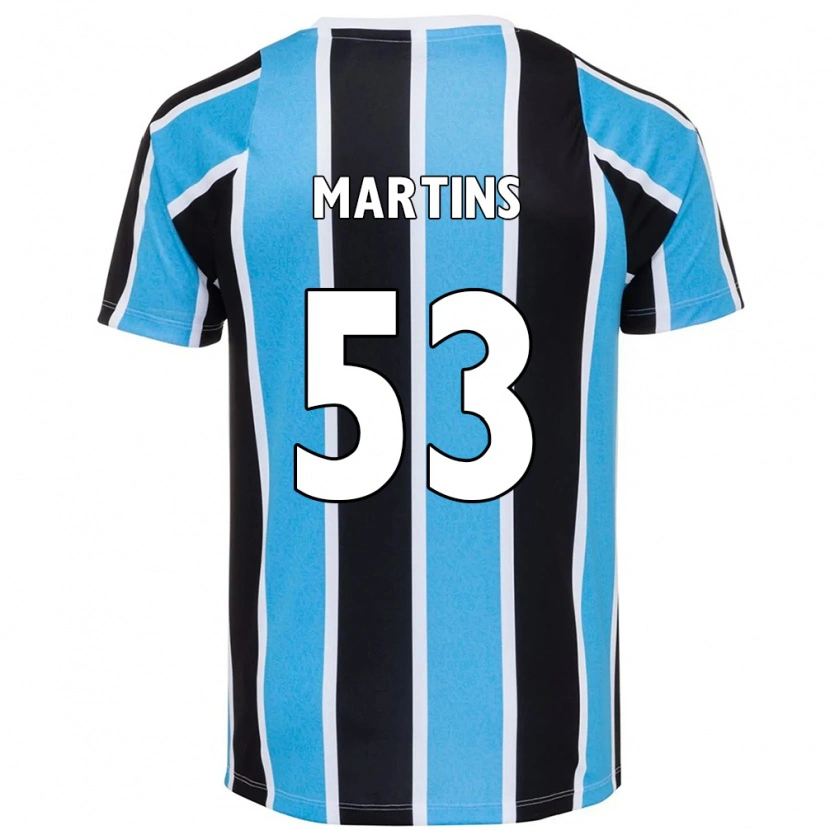 Danxen Homem Camisola Gustavo Martins #53 Azul Preto Branco Principal 2025/26 Camisa