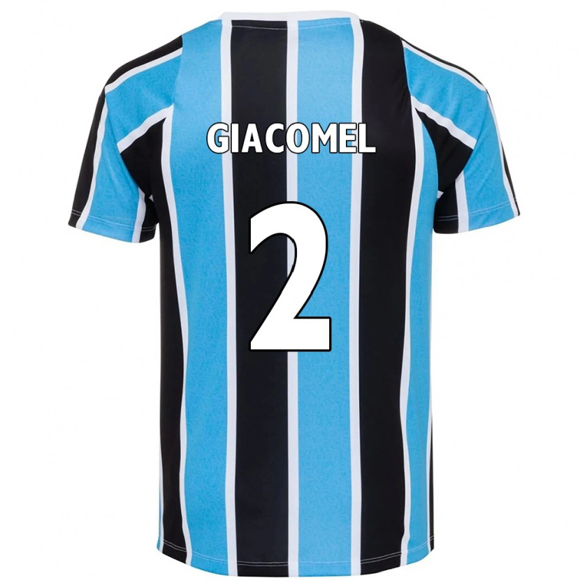 Danxen Homem Camisola Laís Giacomel #2 Azul Preto Branco Principal 2025/26 Camisa