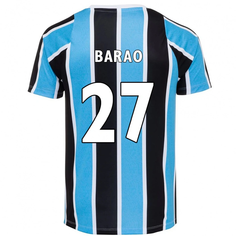 Danxen Homem Camisola Dani Barão #27 Azul Preto Branco Principal 2025/26 Camisa