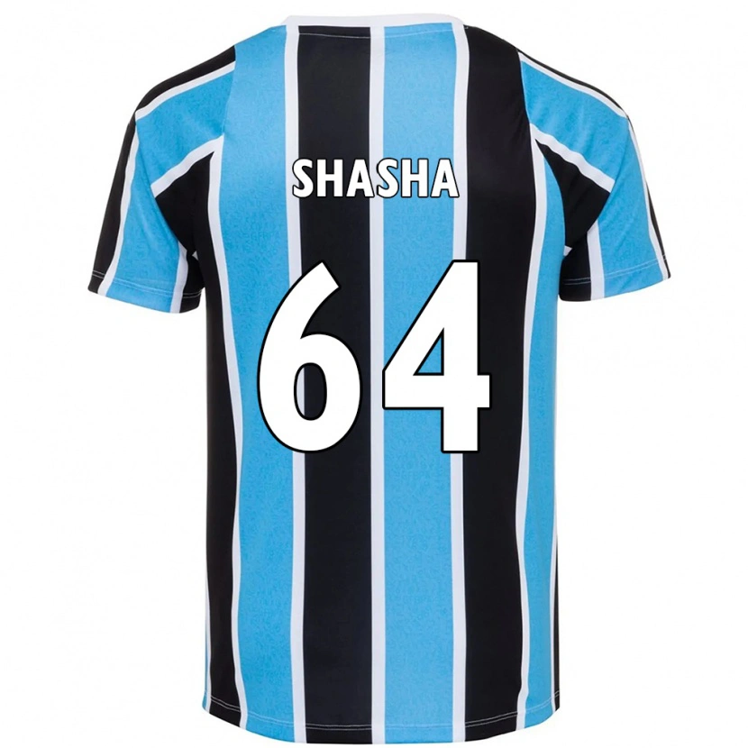 Danxen Homem Camisola Shashá #64 Azul Preto Branco Principal 2025/26 Camisa