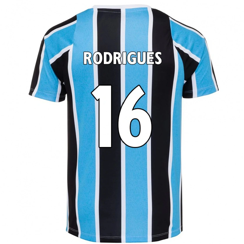 Danxen Homem Camisola Fernanda Garay Rodrigues #16 Azul Preto Branco Principal 2025/26 Camisa