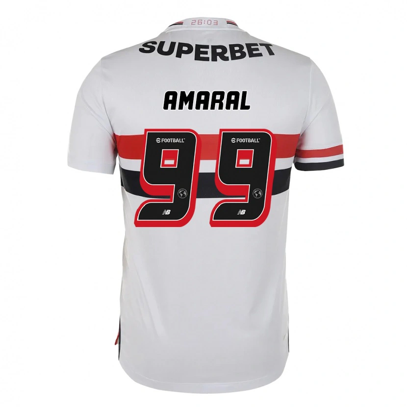 Danxen Homem Camisola Vitória Amaral #99 Vermelho Preto Branco Principal 2025/26 Camisa