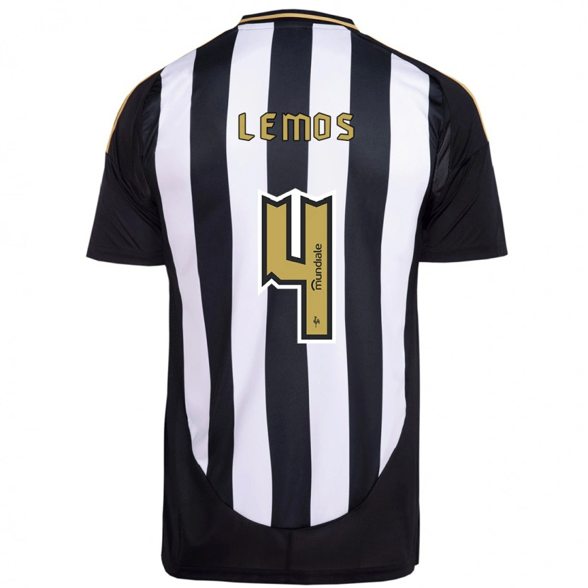 Danxen Homem Camisola Mauricio Lemos #4 Branco Preto Principal 2025/26 Camisa