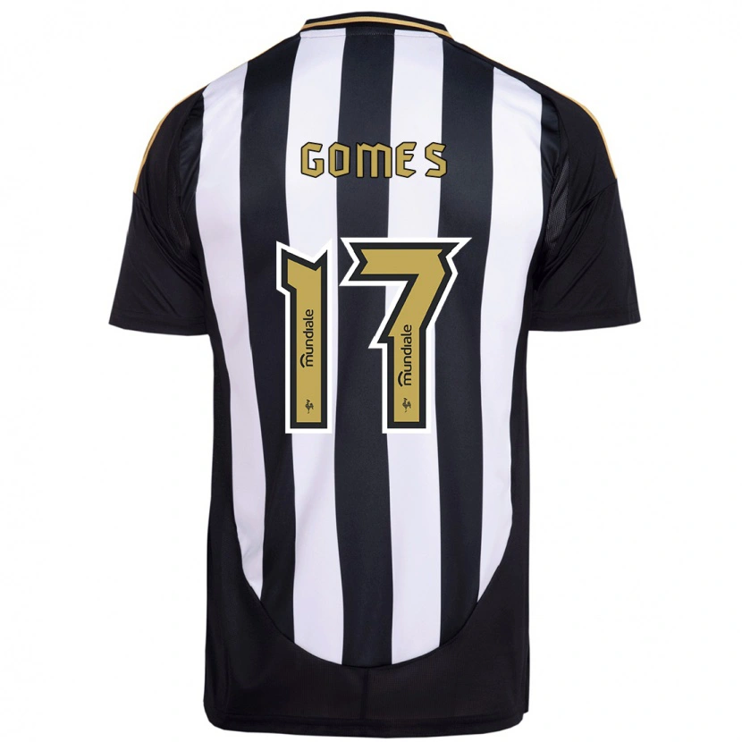 Danxen Homem Camisola Igor Gomes #17 Branco Preto Principal 2025/26 Camisa