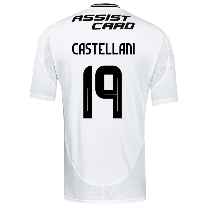 Danxen Homem Camisola Gonzalo Castellani #19 Preto Branco Amarelo Principal 2025/26 Camisa