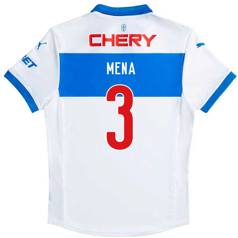 Danxen Homem Camisola Eugenio Mena #3 Preto Azul Principal 2025/26 Camisa