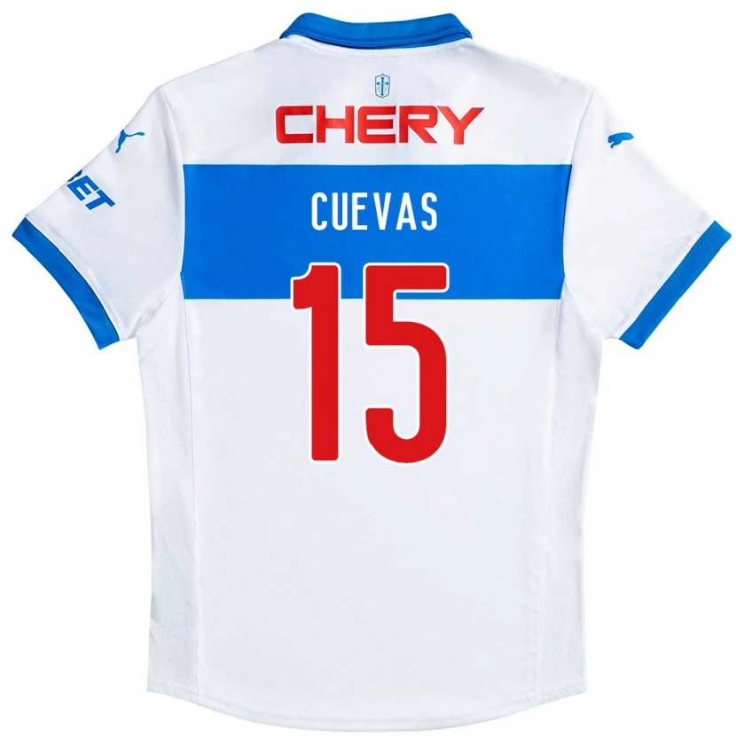 Danxen Homem Camisola Cristian Cuevas #15 Preto Azul Principal 2025/26 Camisa