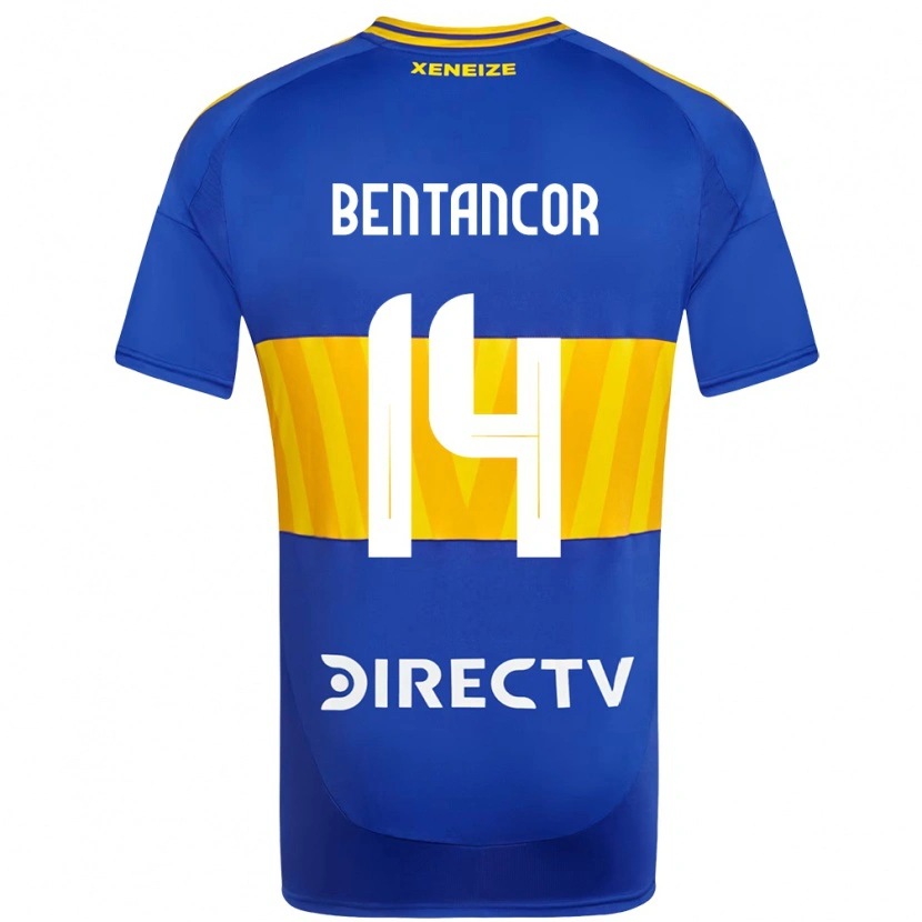 Danxen Homem Camisola Thomás Bentancor #14 Azul Royal Amarelo Principal 2025/26 Camisa