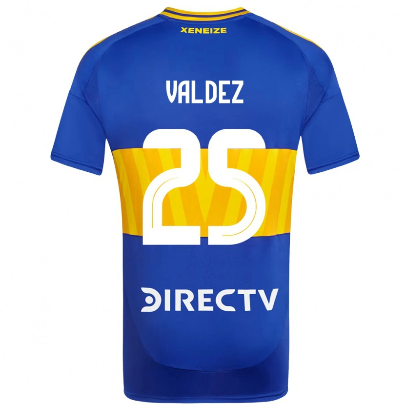 Danxen Homem Camisola Bruno Valdez #25 Azul Royal Amarelo Principal 2025/26 Camisa