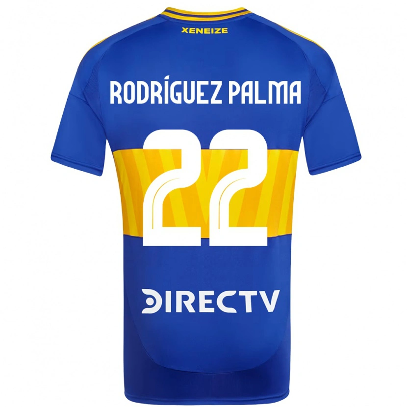 Danxen Homem Camisola Joaquina Rodríguez Palma #22 Azul Royal Amarelo Principal 2025/26 Camisa