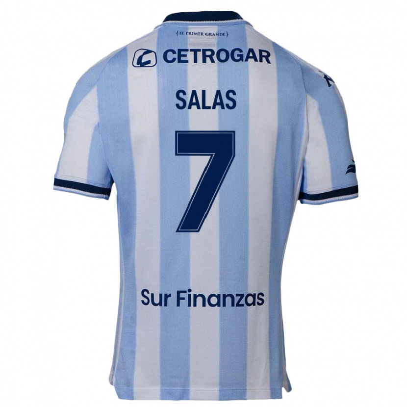 Danxen Homem Camisola Maximiliano Salas #7 Azul Celeste Principal 2025/26 Camisa