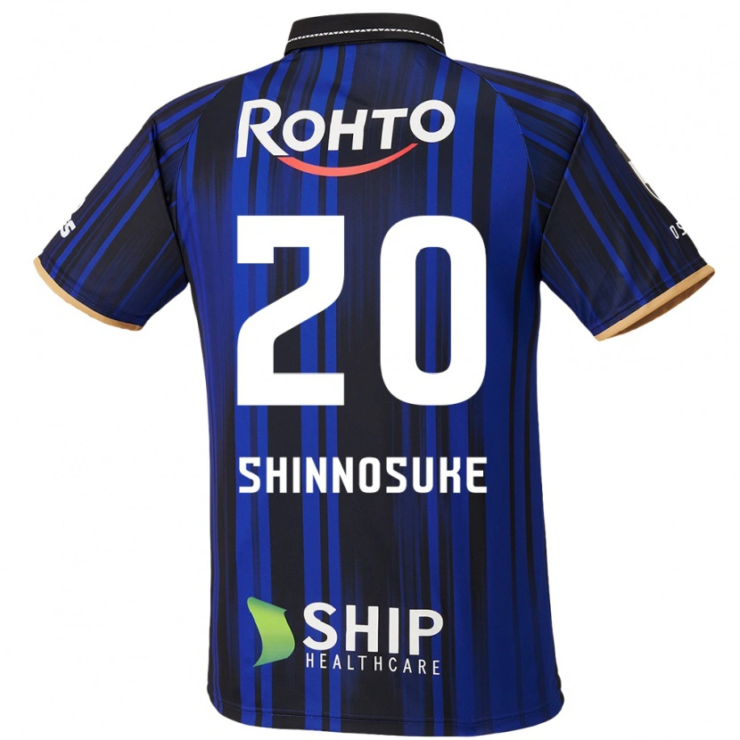 Danxen Homem Camisola Shinnosuke Nakatani #20 Azul Branco Preto Principal 2025/26 Camisa