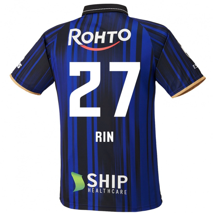 Danxen Homem Camisola Rin Mito #27 Azul Branco Preto Principal 2025/26 Camisa