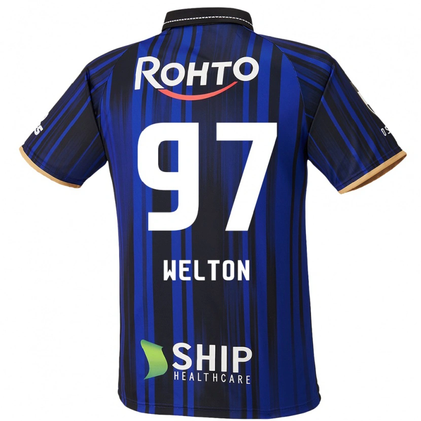 Danxen Homem Camisola Welton #97 Azul Branco Preto Principal 2025/26 Camisa