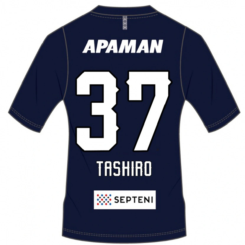 Danxen Homem Camisola Masaya Tashiro #37 Azul Royal Branco Principal 2025/26 Camisa