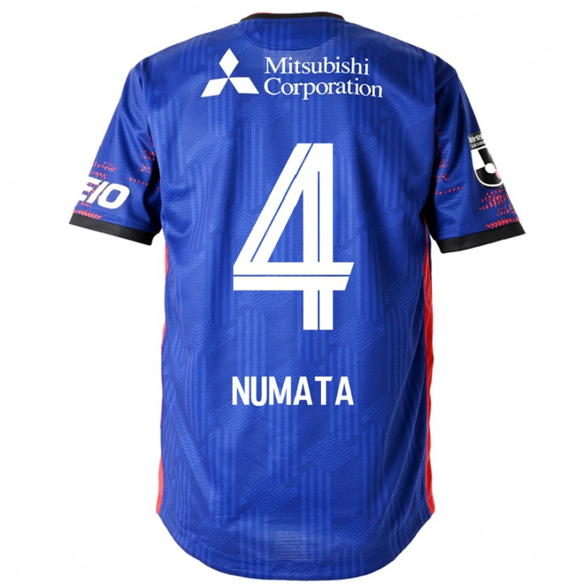 Danxen Homem Camisola Seisa Numata #4 Azul Royal Branco Principal 2025/26 Camisa