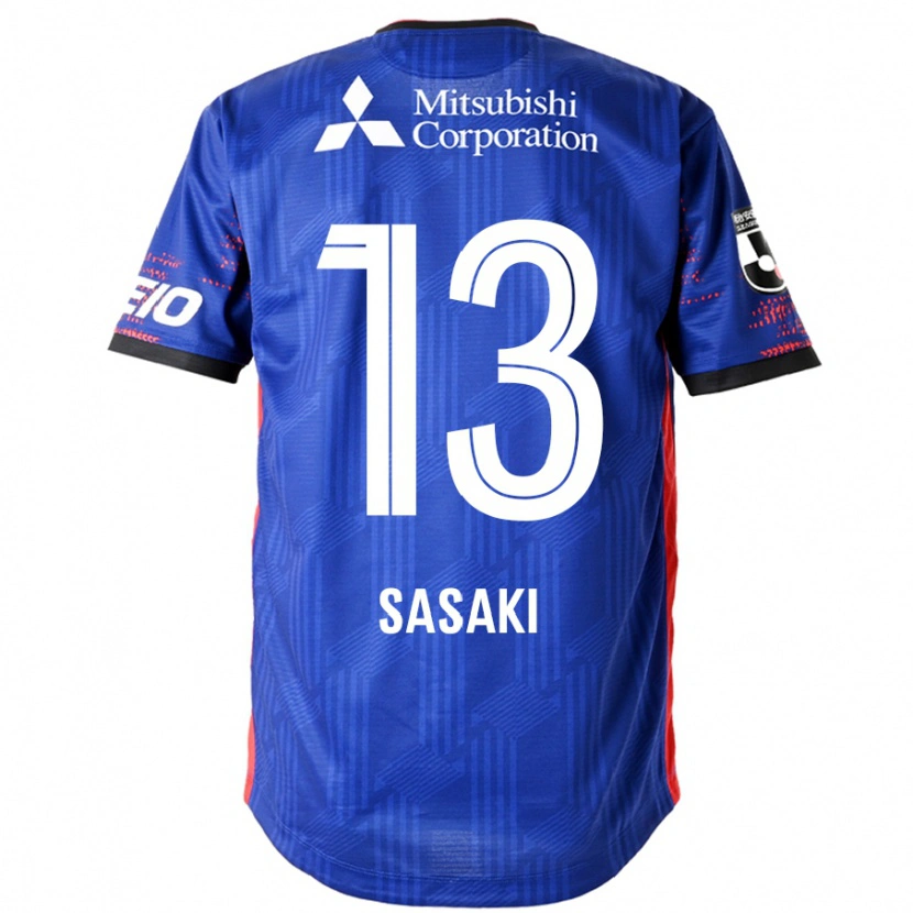 Danxen Homem Camisola Shoei Sasaki #13 Azul Royal Branco Principal 2025/26 Camisa