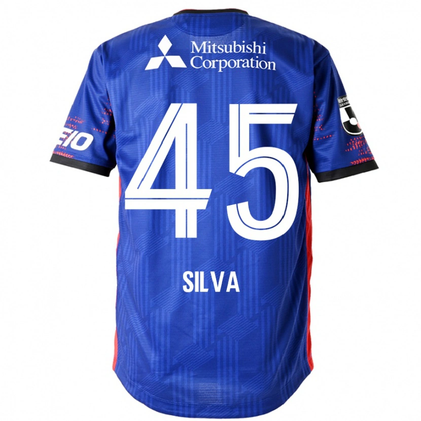 Danxen Homem Camisola Arthur Silva #45 Azul Royal Branco Principal 2025/26 Camisa