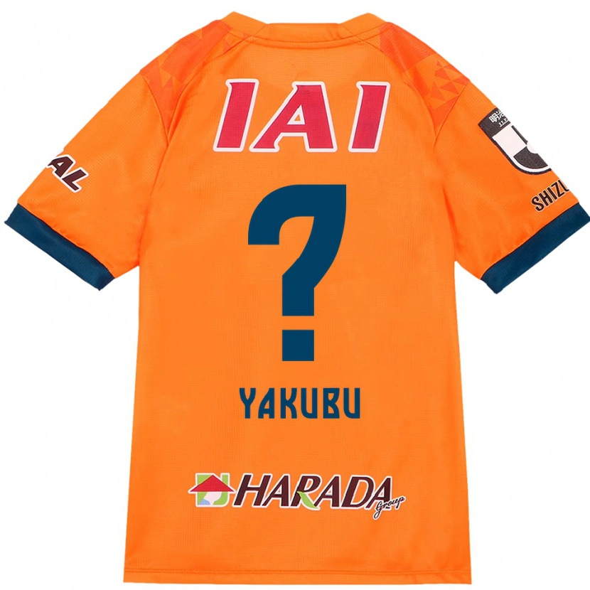 Danxen Homem Camisola Aziz Yakubu #0 Laranja Vermelho Principal 2025/26 Camisa