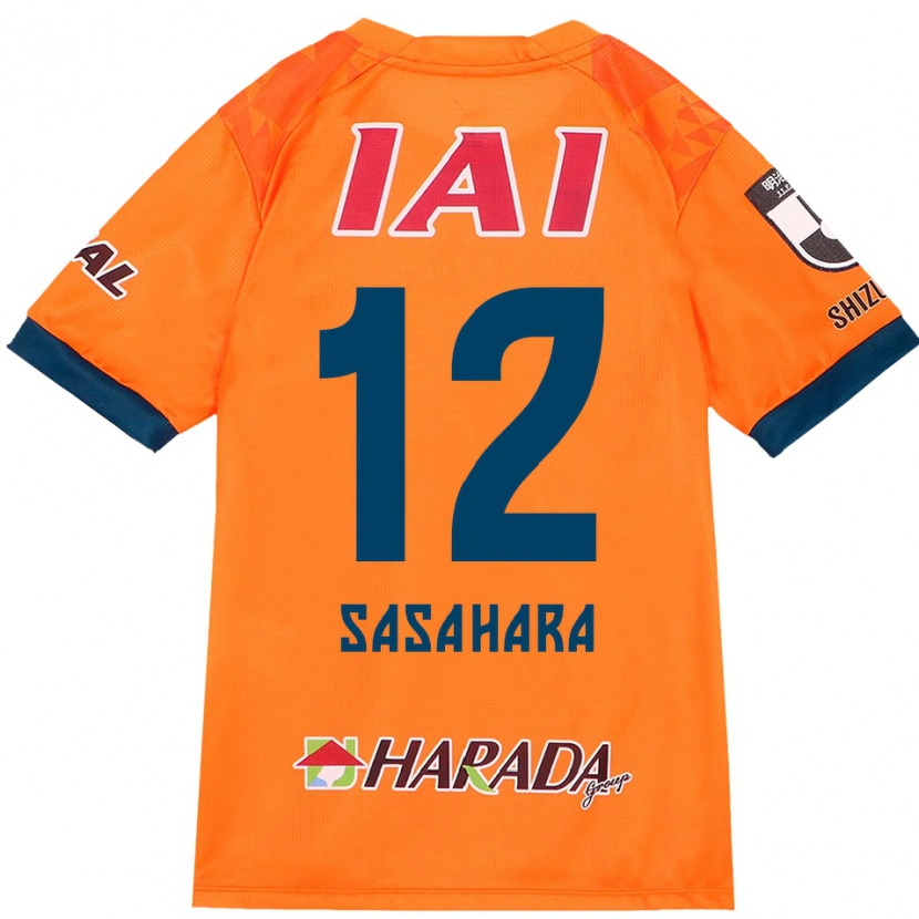 Danxen Homem Camisola Kenshin Sasahara #12 Laranja Vermelho Principal 2025/26 Camisa